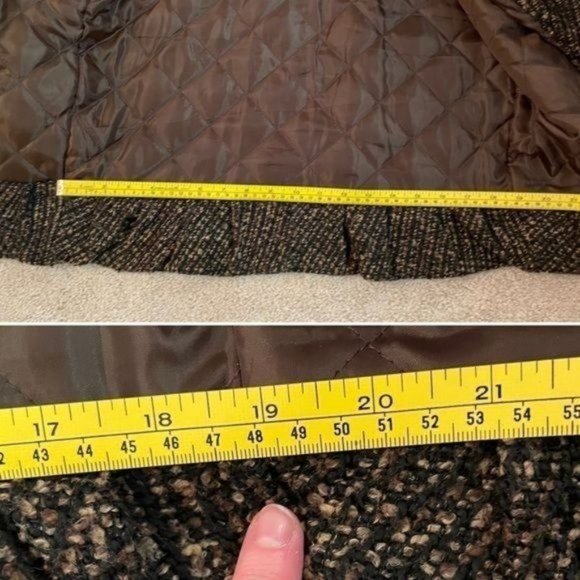 Nick and Mo Boutique Womens Size S Tweed Button-Up Shacket Jacket Sweater Lined - Picture 12 of 16